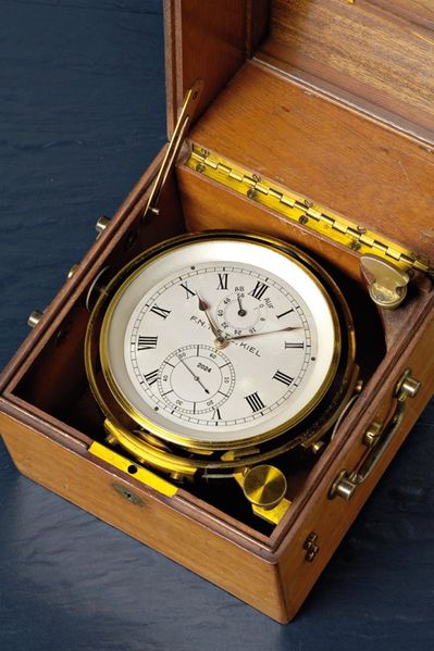 F. N. Tietz Kiel Uhren Altersbestimmung Schiffschronometer - Sammler-Uhren