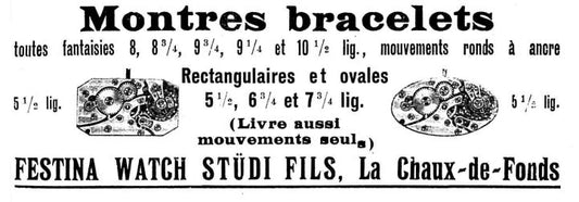 Festina Chaux-de-Fonds Altersbestimmung - Sammler-Uhren