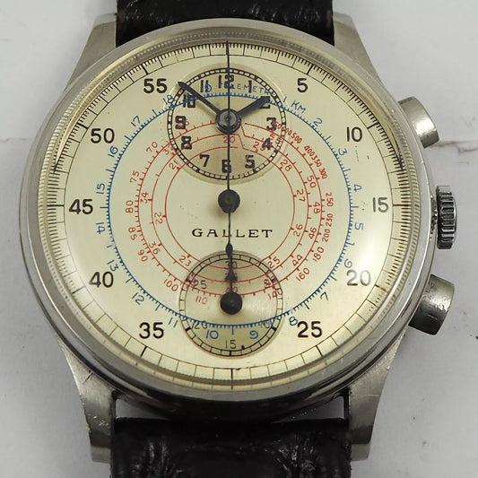 Gallet Altersbestimmung nach Baujahr Chronographen - Sammler-Uhren