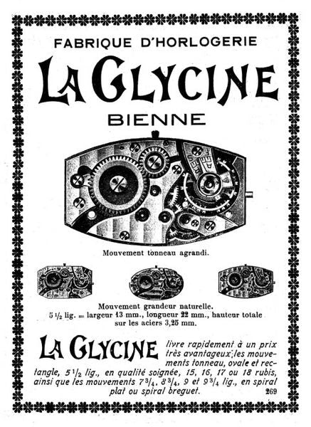 Glycine Eugene Meylan Uhren Altersbestimmung - Sammler-Uhren