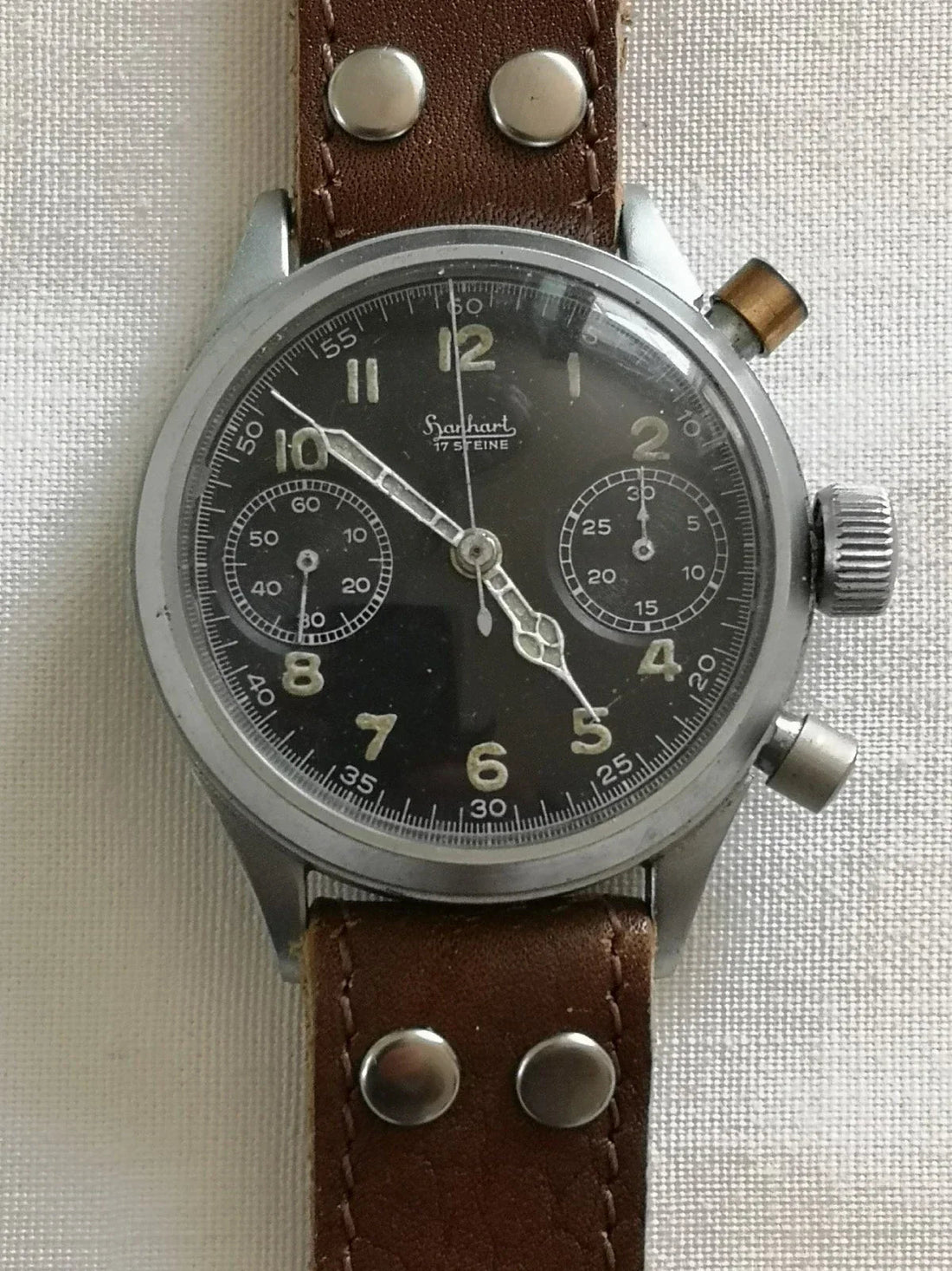 Hanhart Uhren / Chronographen grobe Altersbestimmung nach Werknummer, Kaliber und Modellen - Sammler-Uhren