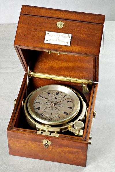 Herrmann Diedrich Geestmünde Chronometer Altersbestimmung - Sammler-Uhren