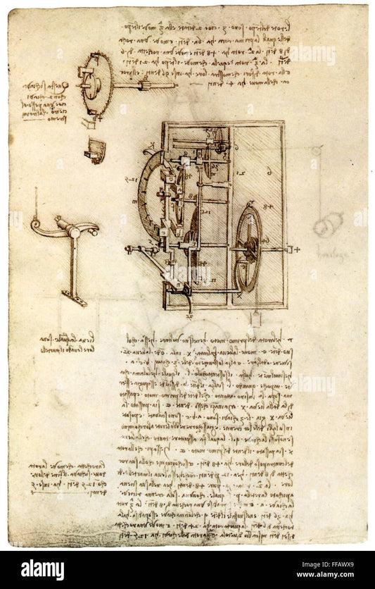 Leonardo Da Vinci`s Uhren Experimente - seiner Zeit 150 Jahre weit voraus - Sammler-Uhren