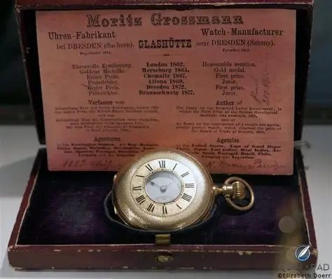 Moritz Großmann Glashütte Geschichte der Manufaktur - Sammler-Uhren