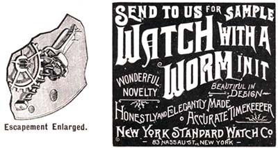 New York Standard Watch Company Altersbestimmung nach Werknummer - Sammler-Uhren