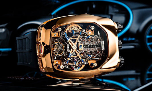 Nur 72 Exemplare weltweit: Jacob & Co Bugatti Chiron Tourbillon - Sammler-Uhren