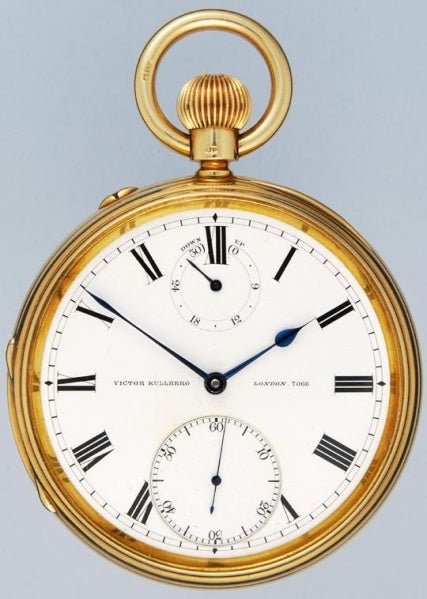 Victor Kullberg Stockholm Chronometer Altersbestimmung - Sammler-Uhren