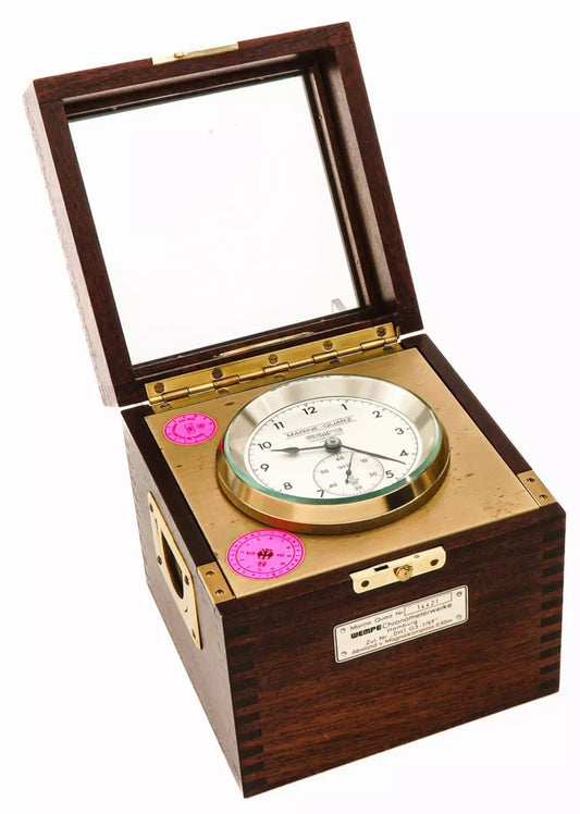 Wempe Chronometerwerke Hamburg Altersbestimmung  Marine Chronometer anhand Werknummern - Sammler-Uhren