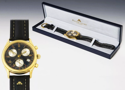 Maurice Lacroix Herren Chronograph Perlmutt Automatik Fullset Les Classiques
