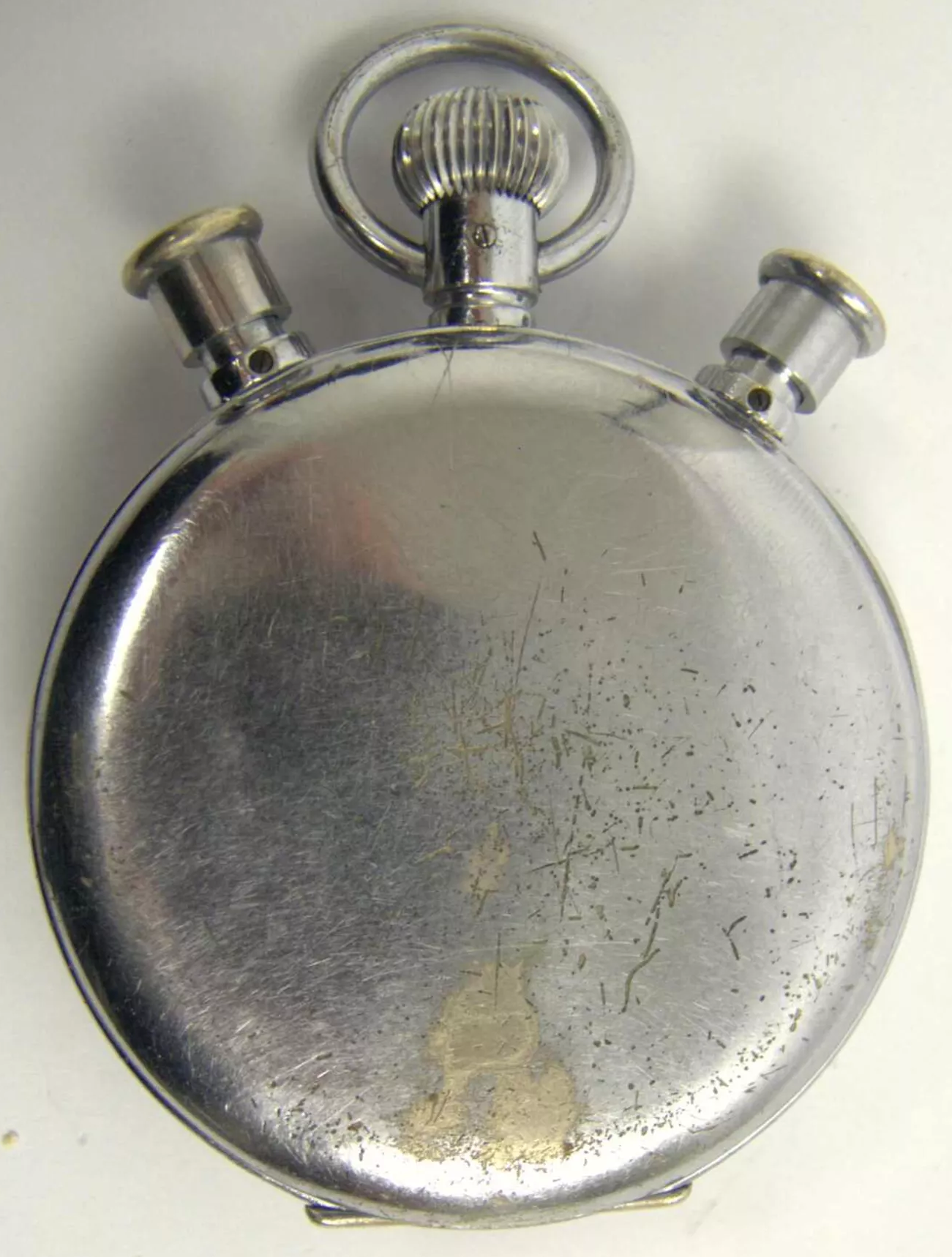 Heuer Biel Split-Seconds Chronograph Schaltnocken Rattrapante circa 1960 Chronograph Semikrograph