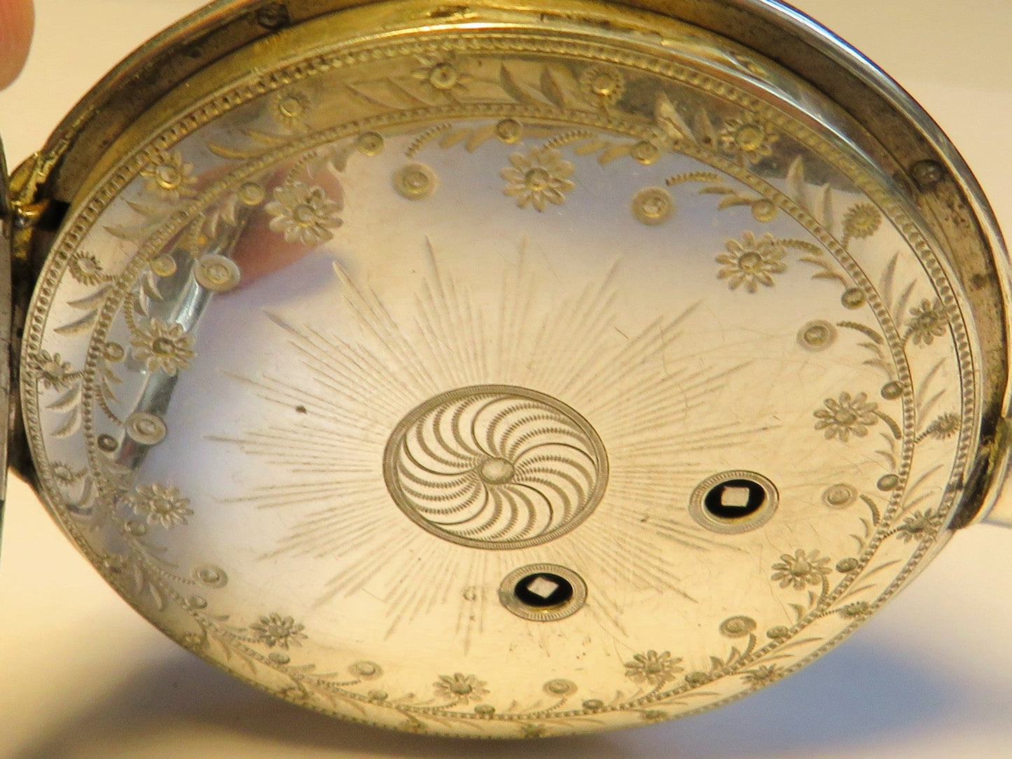 700 Silber Prunkwerk Beobachtungsuhr Deck Observation Chronograph Zentralsek. - Sammler - Uhren