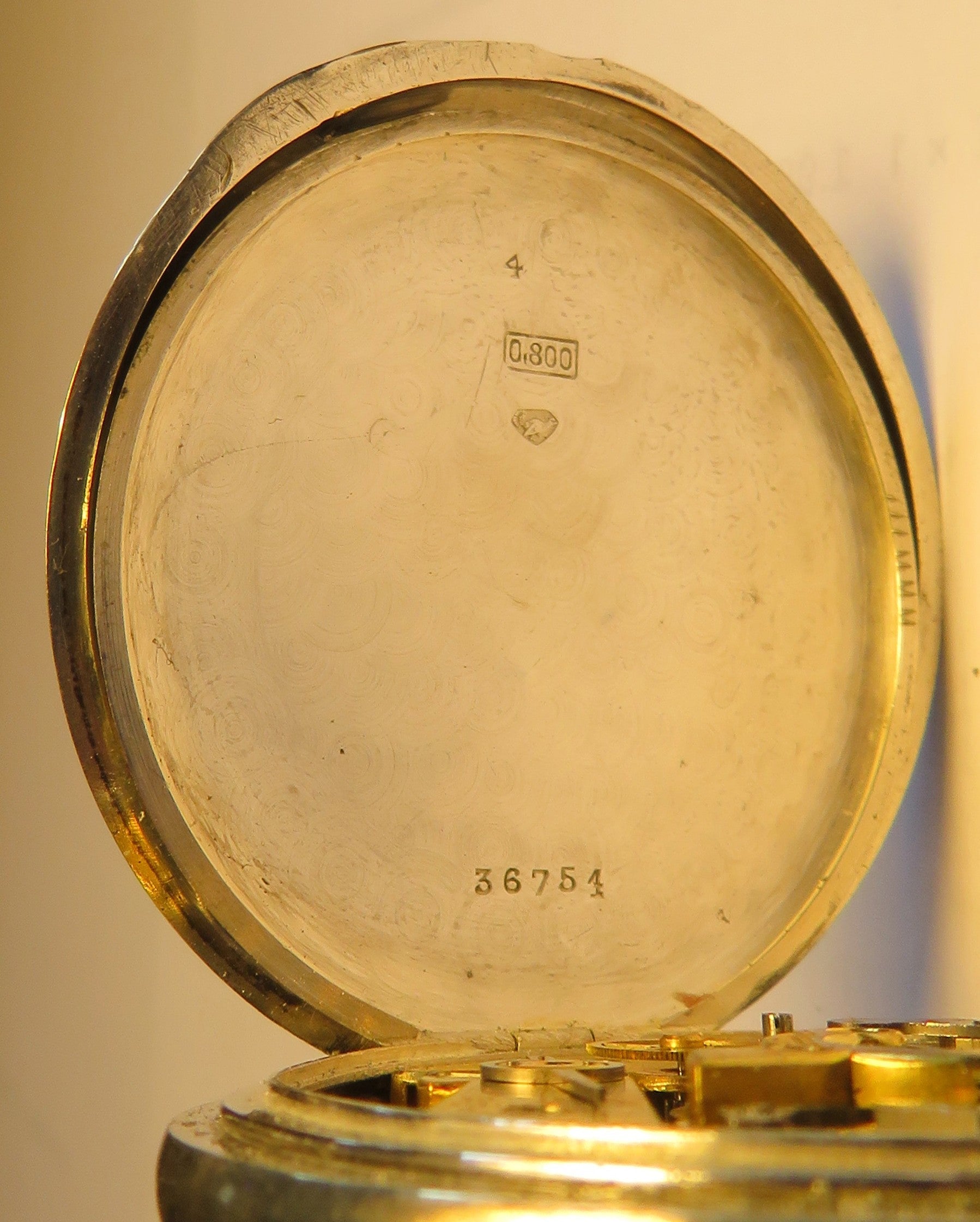 800 Silber Herren TU Schaltrad Chronograph Doctor`s Watch ca. 1940 Tachymetre - Sammler - Uhren