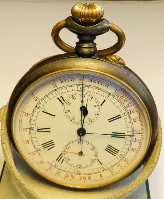 Leonidas submarine Kriegsmarine torpedo running time artillery chronograph WW1