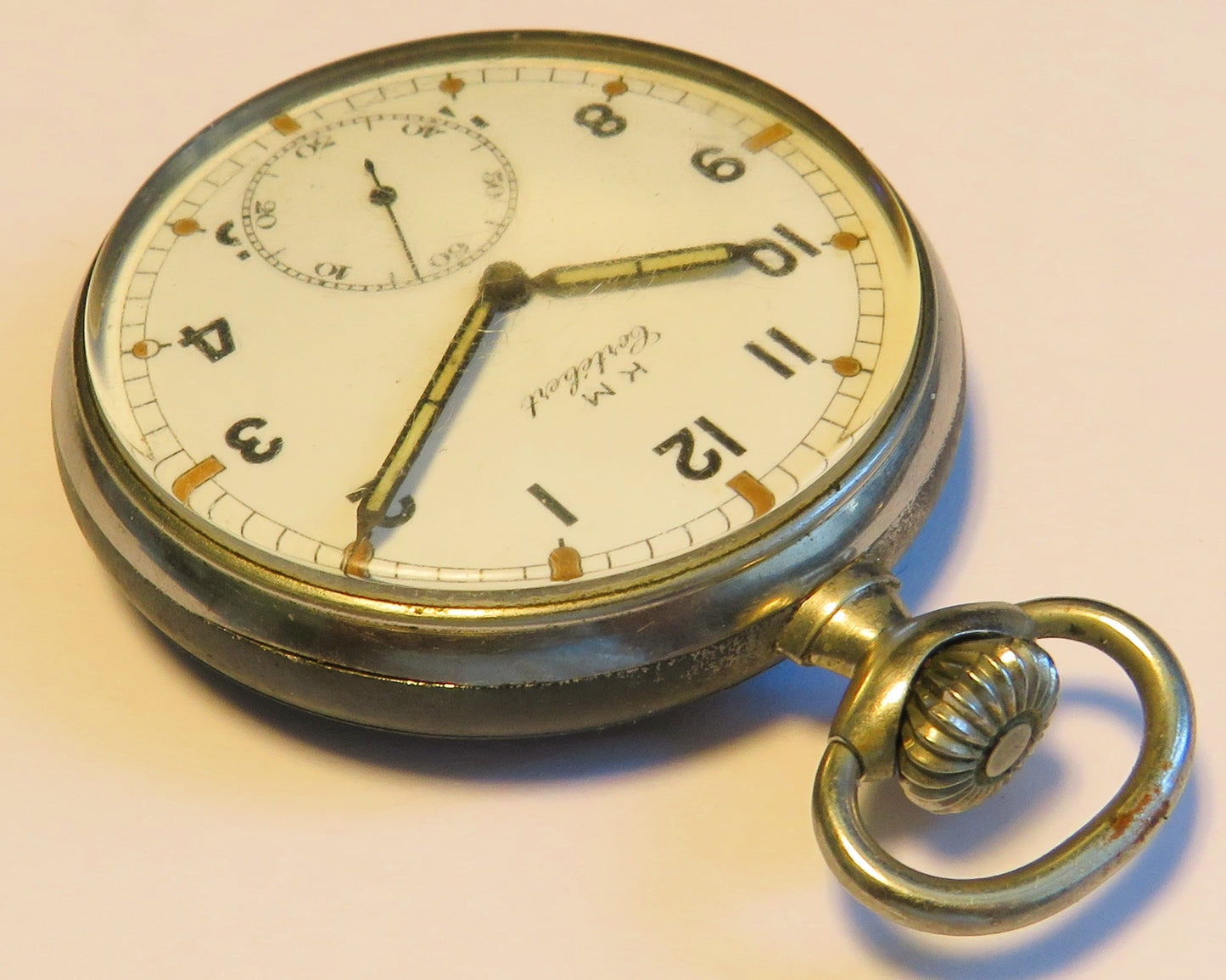 KM Cortebert KM Observation Clock B-Clock Deck Clock 2nd Class Kriegsmarine WWII