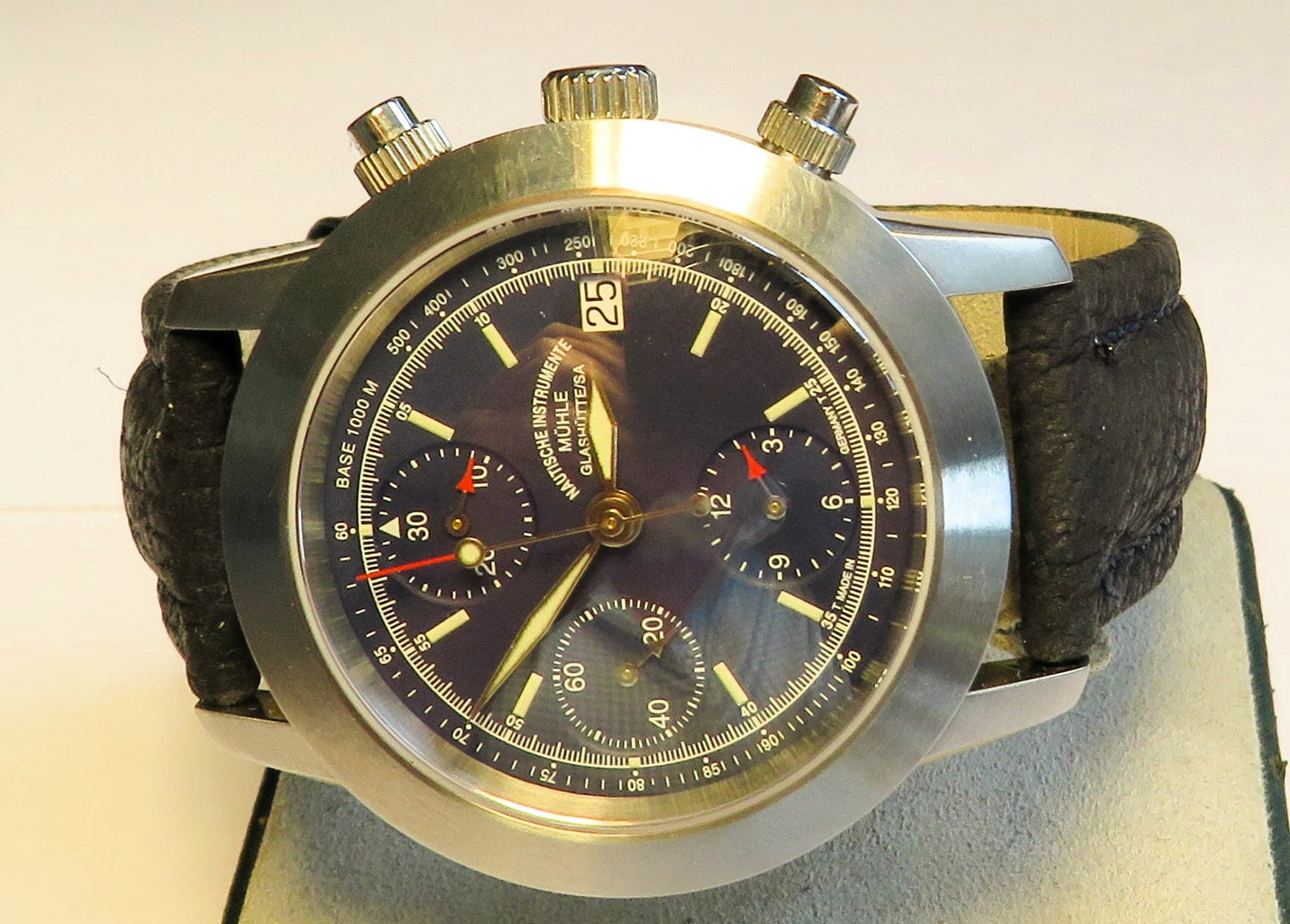 Mühle Glashütte Nautische Instrumente M1-26-10, M12300 Automatik Fullset Papiere