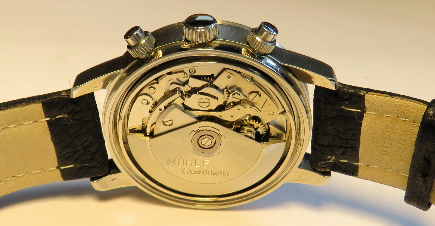 Mühle Glashütte Nautische Instrumente M1-26-10, M12300 Automatik Fullset Papiere