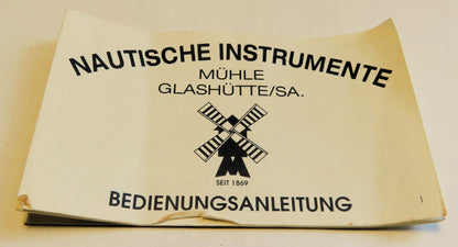 Mühle Glashütte Nautische Instrumente M1-26-10, M12300 Automatik Fullset Papiere