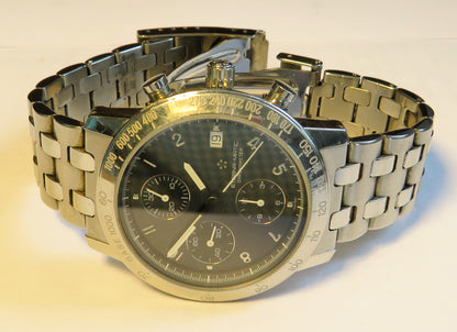 Eterna-Matic Men's Super KonTiki Chronometer Chronograph Diver's Watch Full Set Original Packaging
