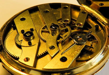 Antike Colondre & Schnee Geneve 18K Gold TU mit Emaile Lupenmalerei Diamant verm. Unikat