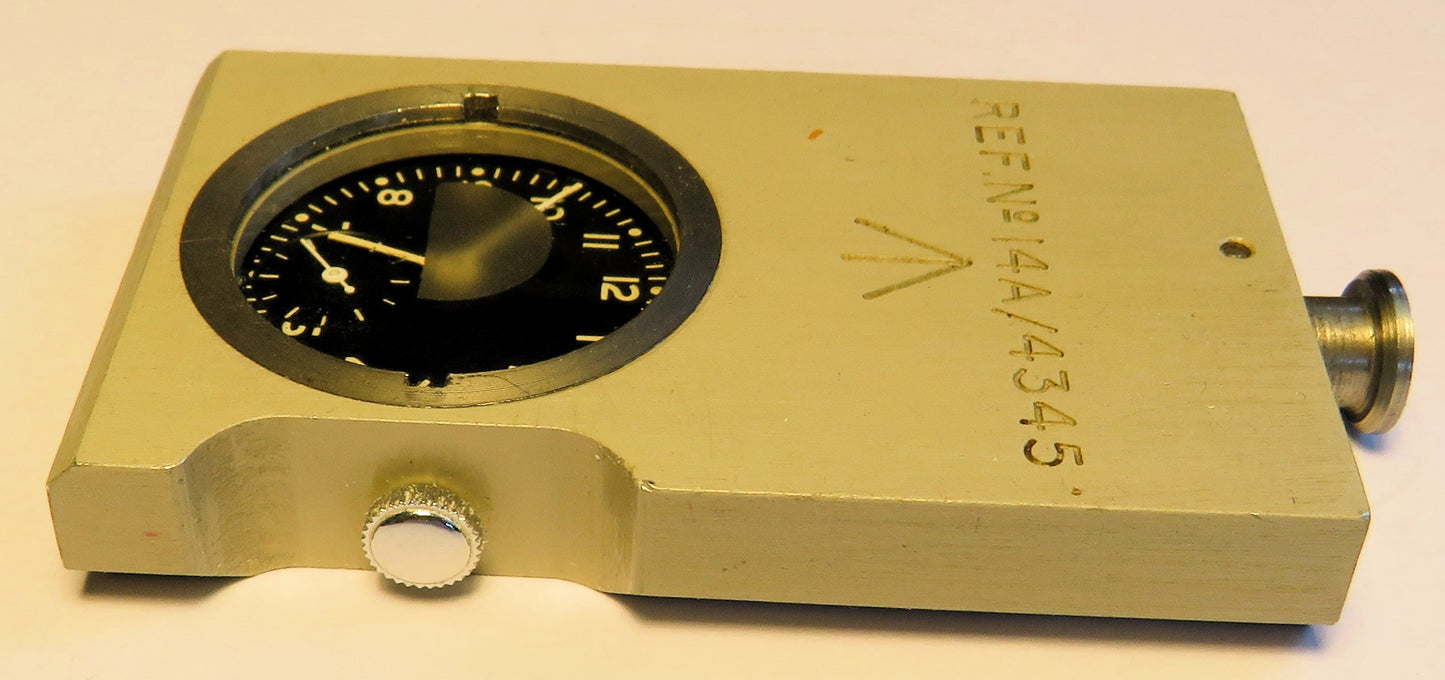Royal Air Force RAF Panel Luftwaffe Military Clock Module Mech. Ref. No. 14A/4345