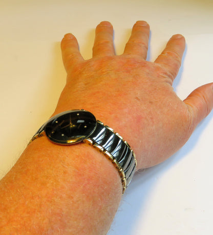 Rado Diastar Jubilé Ceramica Brilliant unisex wristwatch in full set, original packaging, papers