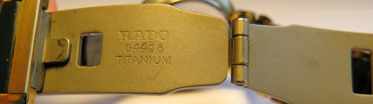 Rado Diastar Jubilé Ceramica Brilliant unisex wristwatch in full set, original packaging, papers