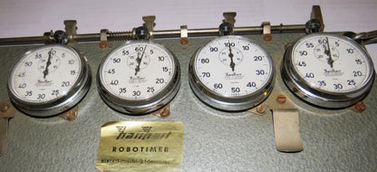 Robotimer Rallye orig. Hanhart Additionsstopper with 5 spare parts donors and orig. strap