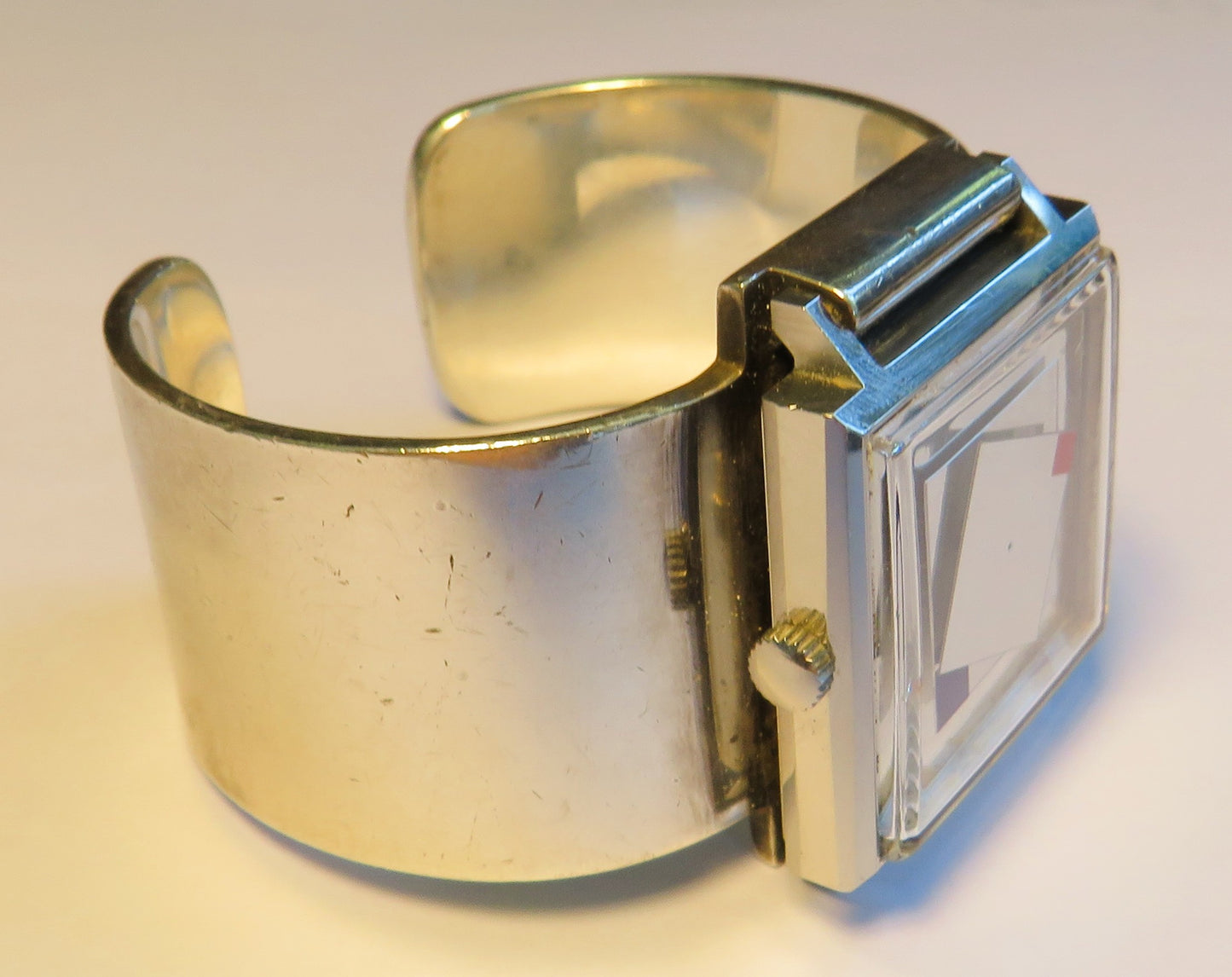 Heinz Te Laake Kinetic Art 925 Sterling Silver Designer Wristwatch Hand-Signed