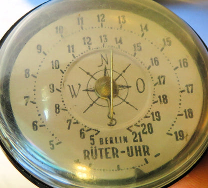 Brand new Sundial Dr. Rüter Berlin 1946 OVP in rare luxury bag