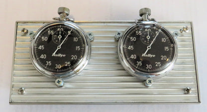 Rally Race Stopwatch Timer Dashboard 2 Stopwatches Set Motorsport