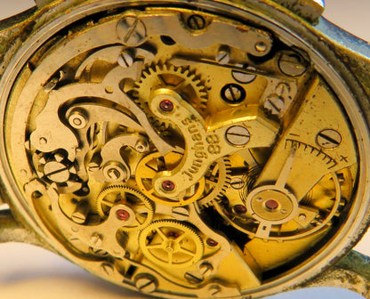 Seltenste Carl W. Höhnel Glashütte Taschenuhr Glashütter Bauart ca. 1930