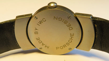 IWC Porsche Design Titanium Ladies Luxury Designer Wristwatch Cal 2209 with Papers