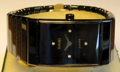 Rado Diastar Jubilé  Ceramica Brillant Luxus Damen Armbanduhr