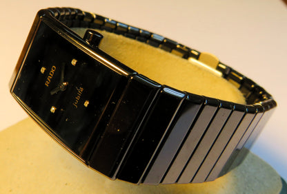 Rado Diastar Jubilé  Ceramica Brillant Luxus Damen Armbanduhr