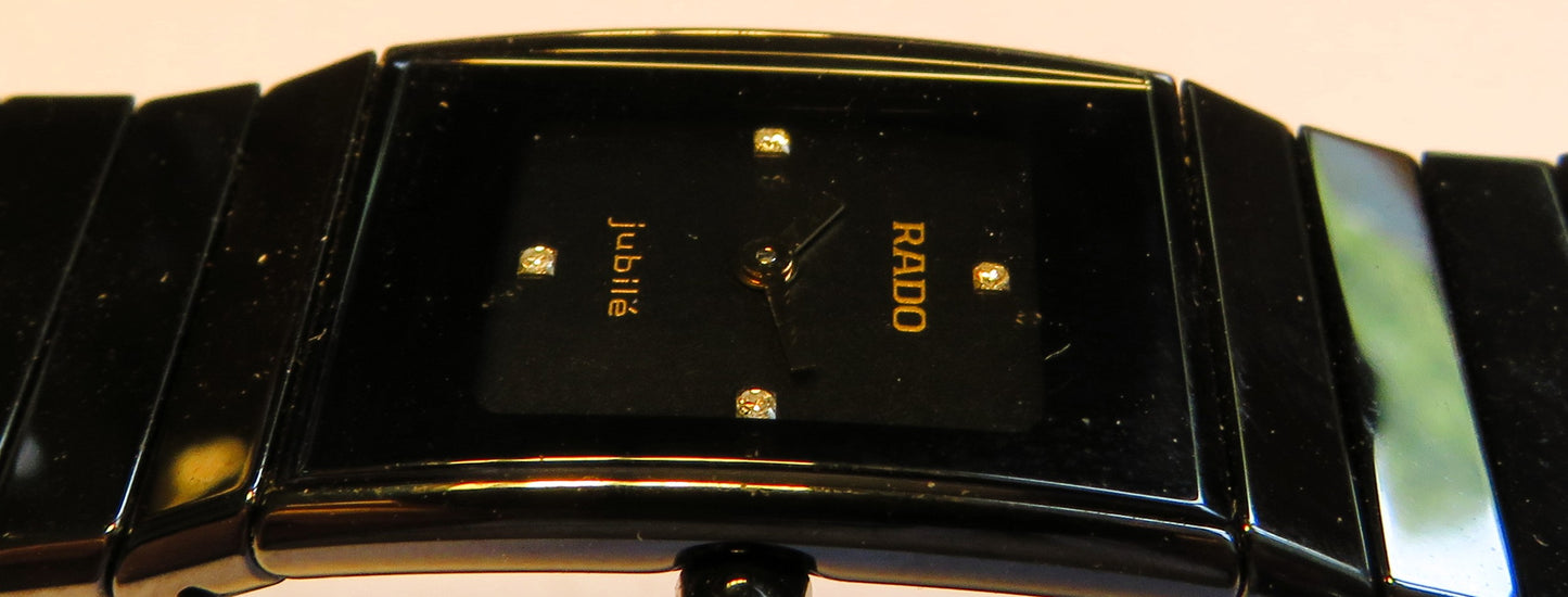 Rado Diastar Jubilé  Ceramica Brillant Luxus Damen Armbanduhr