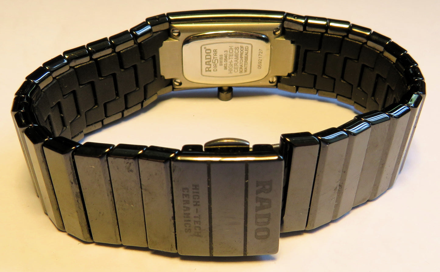Rado Diastar Jubilé  Ceramica Brillant Luxus Damen Armbanduhr
