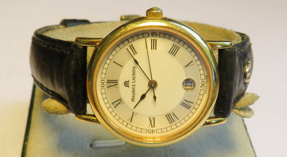 Maurice Lacroix Luxus Damen Armbanduhr Quarz Edelstahl Datum Masterpiece