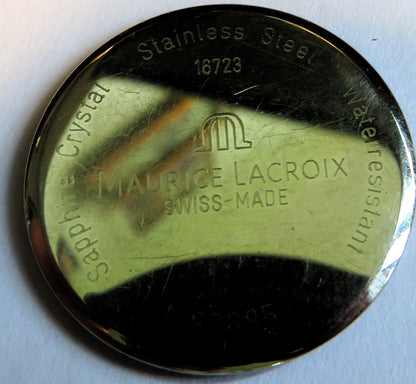 Maurice Lacroix Luxus Damen Armbanduhr Quarz Edelstahl Datum Masterpiece
