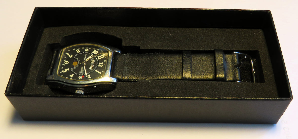 Dubois & Fils Luxury Men's Automatic Day / Date Moonphase Wristwatch Original Packaging