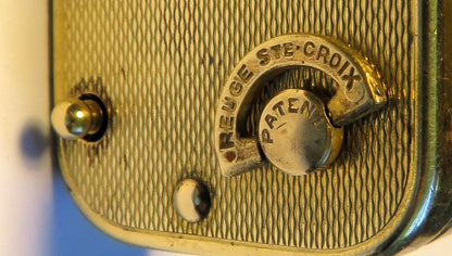 Reuge St. Croix Music Box Keychain Estate of Gabriela Grillo 1976