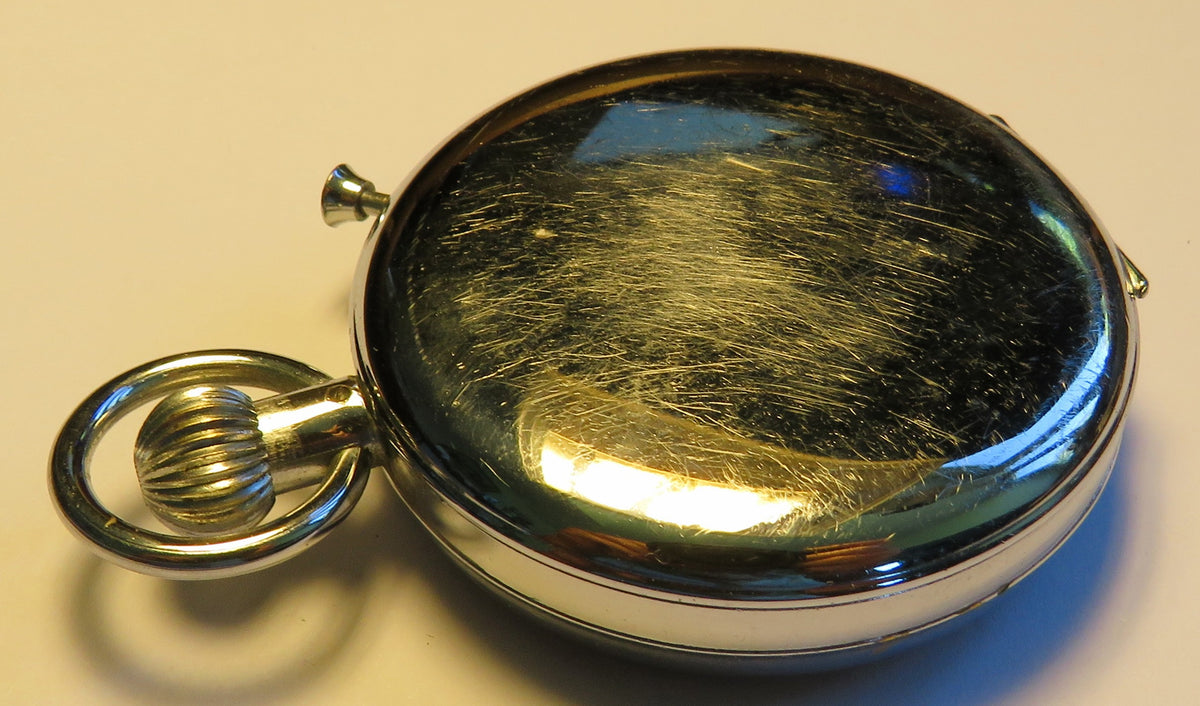 Original Hanhart Torpedo Duration Artillery Stopwatch Kriegsmarine WW2 defective