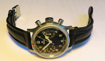 Tutima Glashütte 1941 783-01 Flieger Chronograph Valjoux 7760
