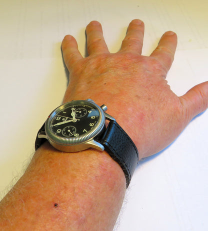 Tutima Glashütte 1941 783-01 Flieger Chronograph Valjoux 7760