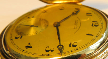 A. Lange & Söhne DUF Glashütte  Herren TAU vergoldet Lange Uhr ca. 1930