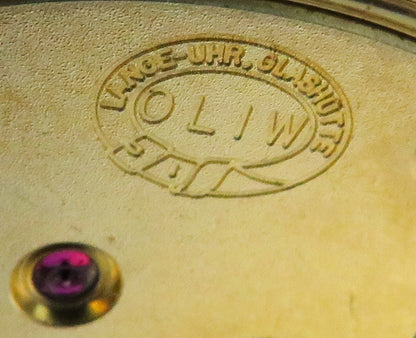 A. Lange & Söhne DUF Glashütte  Herren TAU vergoldet Lange Uhr ca. 1930