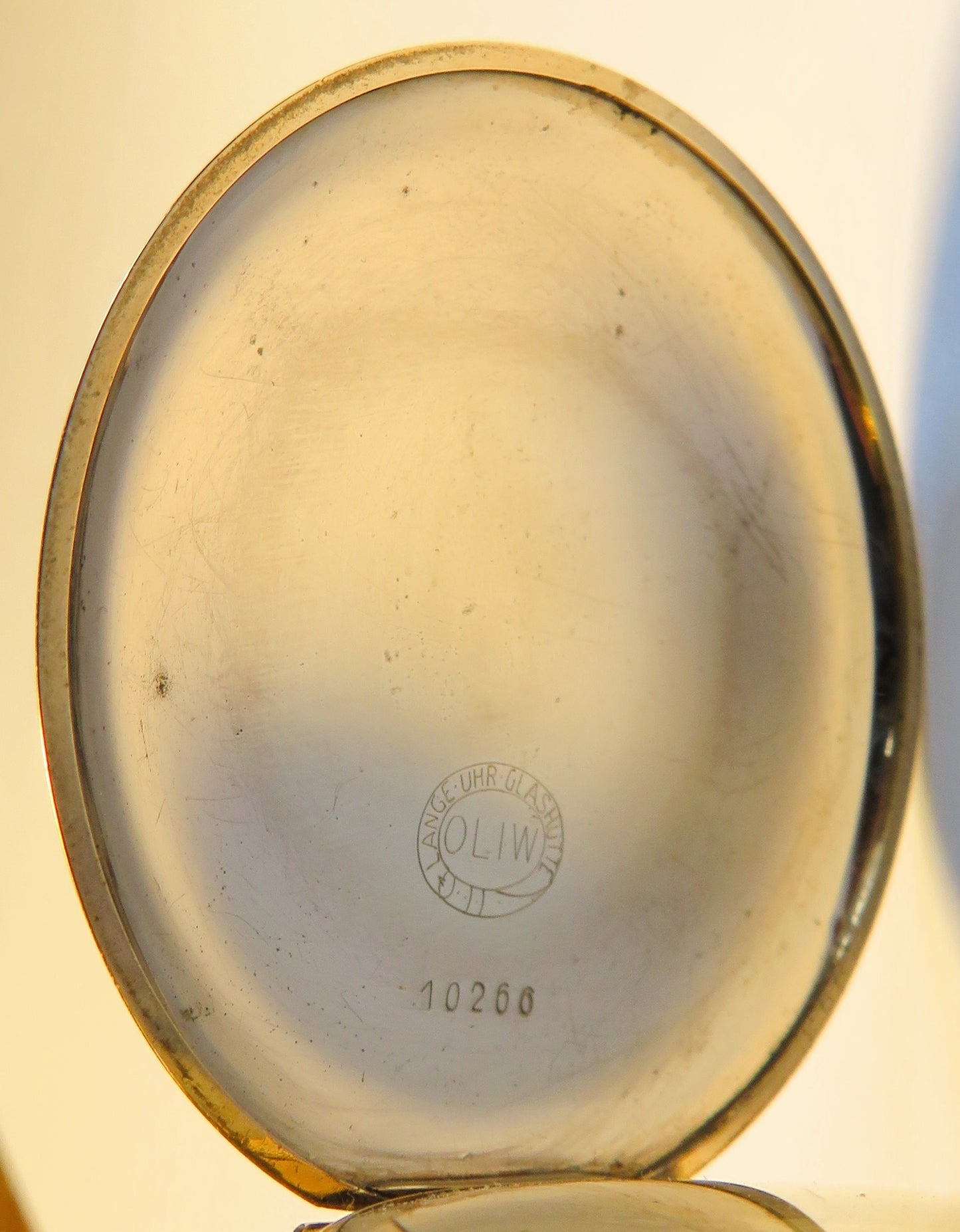 A. Lange & Söhne DUF Glashütte  Herren TAU vergoldet Lange Uhr ca. 1930