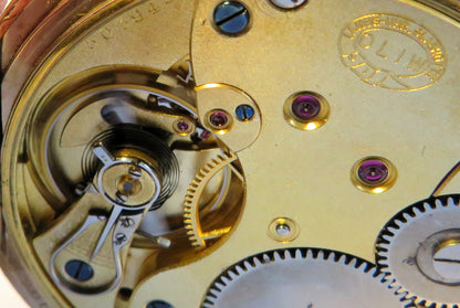 A. Lange & Söhne DUF Glashütte  Herren TAU vergoldet Lange Uhr ca. 1930