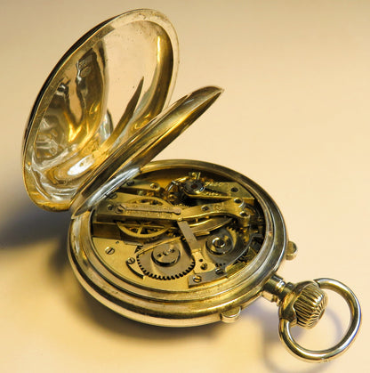 Paul Vuille Perret Seconde Morte Observation Watch Deck Watch Chronograph