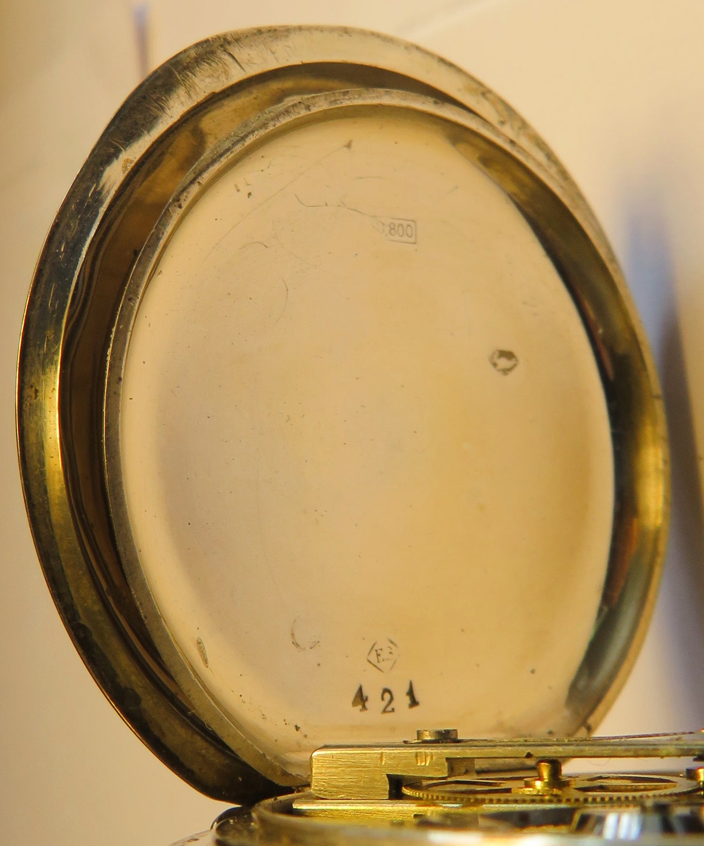 Paul Vuille Perret Seconde Morte Observation Watch Deck Watch Chronograph