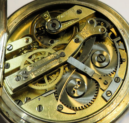 Paul Vuille Perret Seconde Morte Observation Watch Deck Watch Chronograph